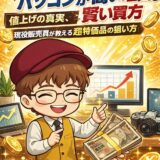 【2026年】パソコンが高い理由と賢い買い方｜値上げの真実、いつ買うべきか？現役販売員が教える超特価品の狙い方