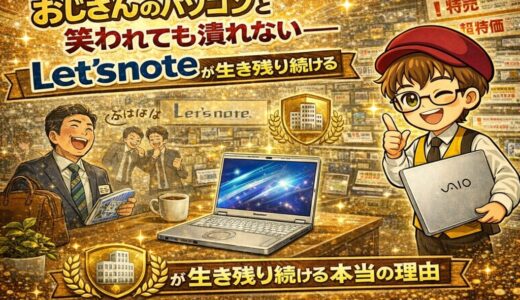 おじさんのパソコンと笑われても潰れない—Let’snoteが生き残り続ける本当の理由