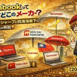 Dynabookって今どこのメーカー？東芝からシャープと同じ鴻海傘下になった現実
